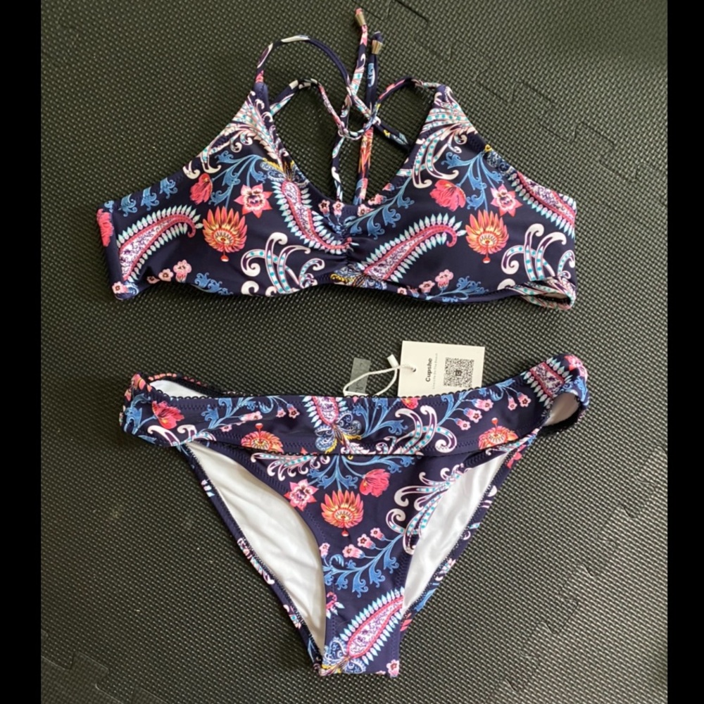 Paisley Patterned Bikini